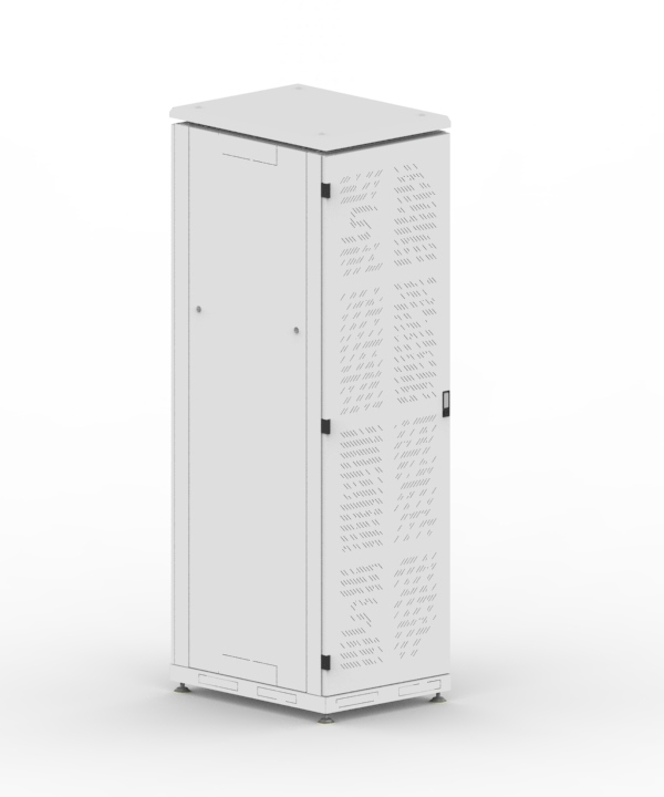 Шкаф напольный 19" телекоммуникационный, серия Премиум, 37U, 1716x600x800 мм, перфорированная дверь