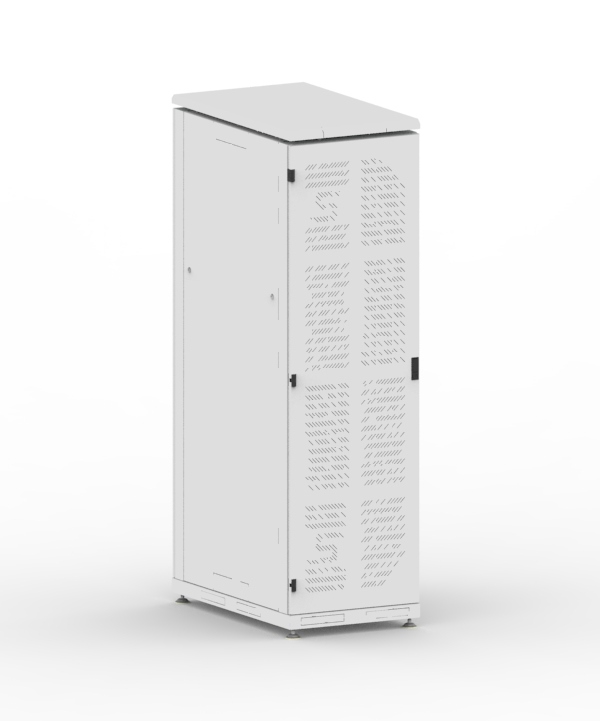 Шкаф серверный 19", серия Премиум, 42U, 2035x600x1000 мм, стеклянная дверь