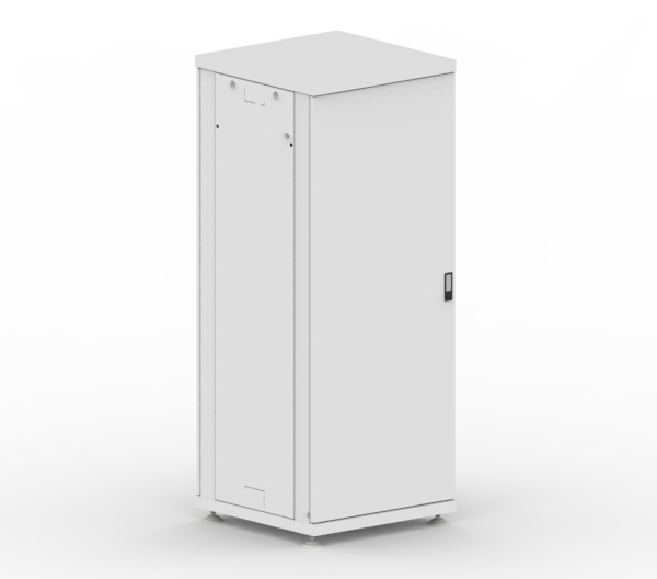 Шкаф напольный 19" телекоммуникационный, серия Лайт, 42U, 2035х600х600 мм, металлическая дверь