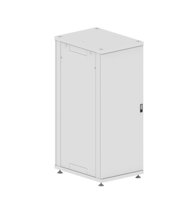 Шкаф напольный 19" телекоммуникационный, серия Лайт, 37U, 1716x600x800 мм, металлическая дверь