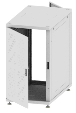 Шкаф серверный 19", серия Лайт, 27U, 1272x600x1000 мм перфорированные двери