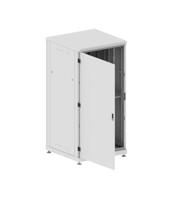 Шкаф напольный 19" телекоммуникационный, серия Премиум, 42U, 2054x800x800 мм, перфорированная дверь